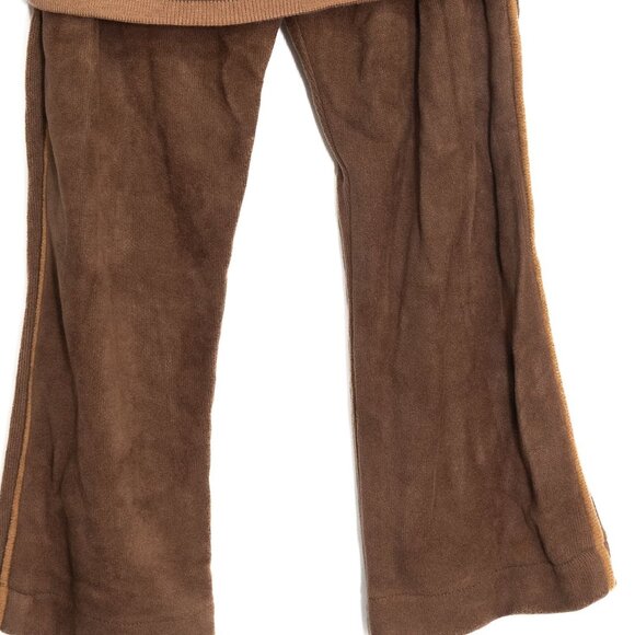 Baby Boo Size 3T Brown Hooded Corduroy Zip-Up Jacket & Flared Pants Set - Picture 8 of 8